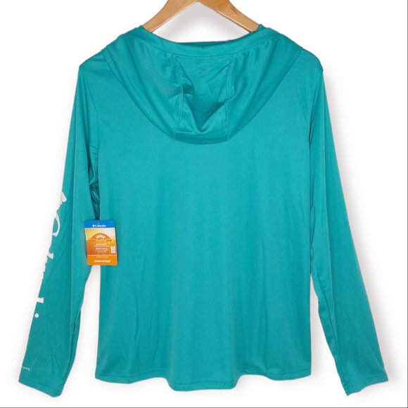 NWT Columbia Rapid Creek Hoodie Size Large UPF 50 Sun Protection Hiking Beach - Picture 5 of 10